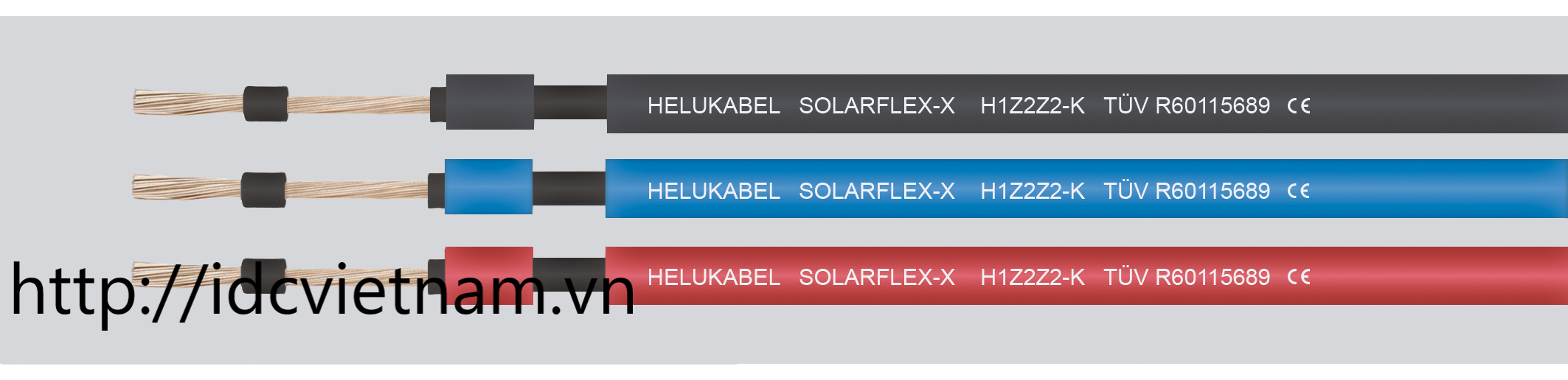 Helukabel SOLARFLEX-X H1Z2Z2-K 1x10 mm² BU (713572)